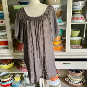 Soyaconcept Gray Shift Dress - Size Medium